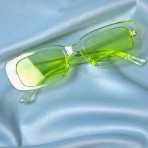 Urban Outfitters Lime Green Sunglasses